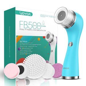 Facial Cleansing Brush Rechargeable, Spin Face Brush Waterproof 5-in-1 Body Brus